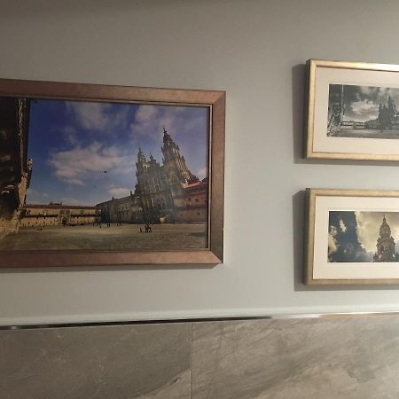 Pension Begona Arzua Bagian luar foto