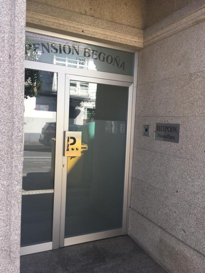 Pension Begona Arzua Bagian luar foto