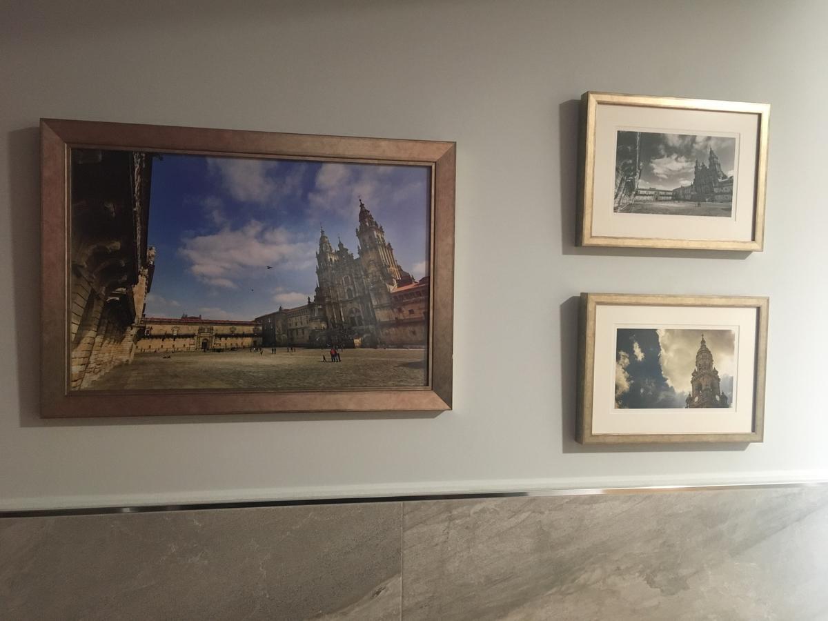 Pension Begona Arzua Bagian luar foto